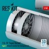 RESKIT RSU48-0523 F/A-18 Super Hornet type 2 exhaust nozzles for Hasegawa kit (3D Printed) 1/48